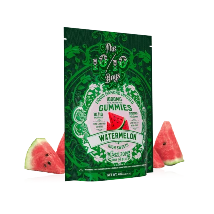 WATERMELON Liquid Diamond Infused Gummies