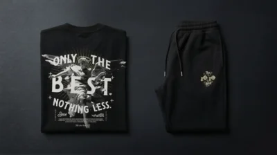 Trouser detail showing how to make clothes last longer with streetwear pieces that keep their shape and fit