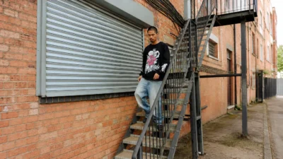 The 10/10 Boys long sleeve shirts spring drop in black, grey and pink laid flat editorial