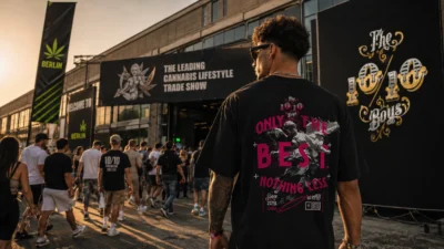 1010 Boys Mary Jane Berlin 2026 stand entrance with Only the Best tee