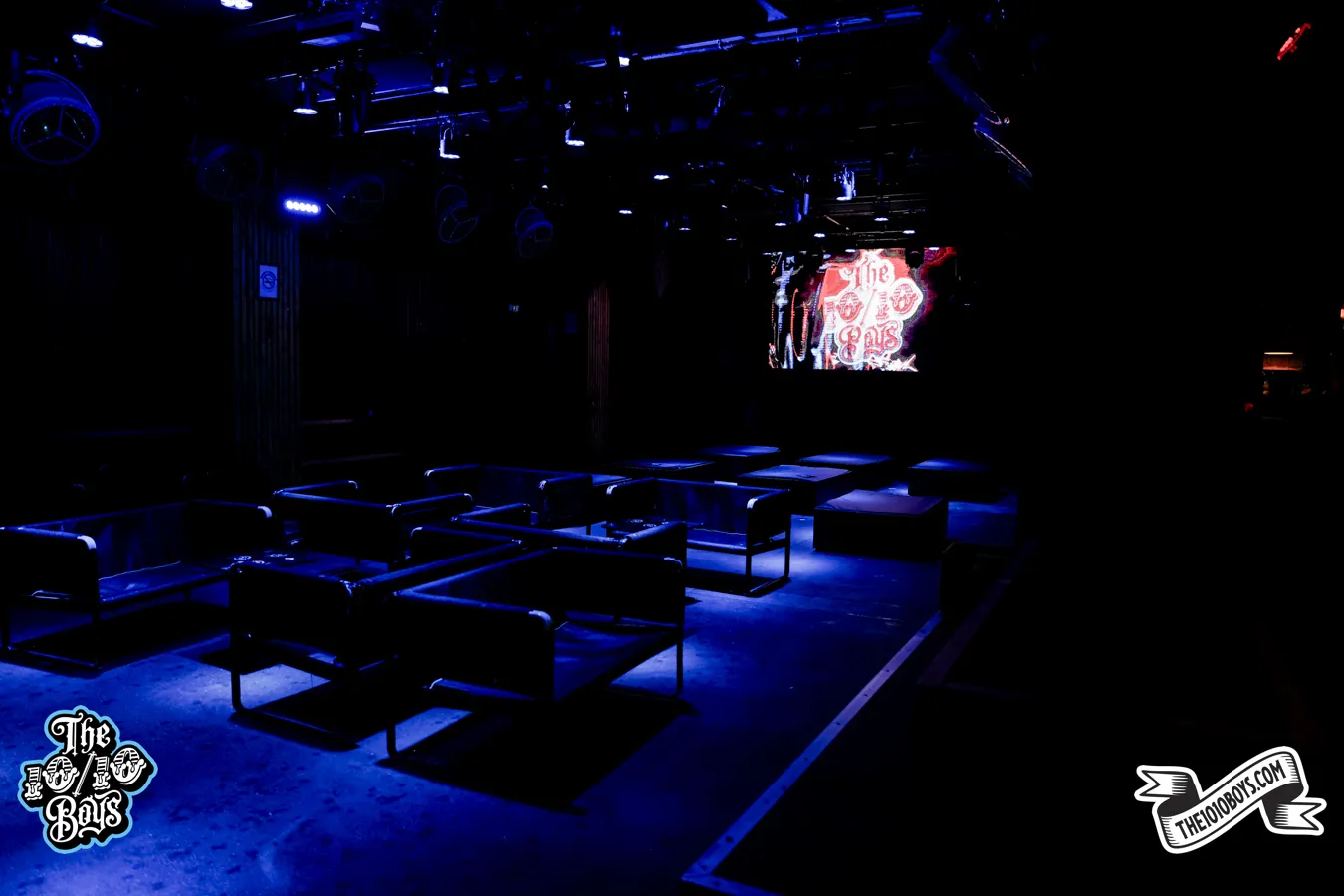 The 10/10 Boys branded venue at the Mary Jane Berlin 2026 after party