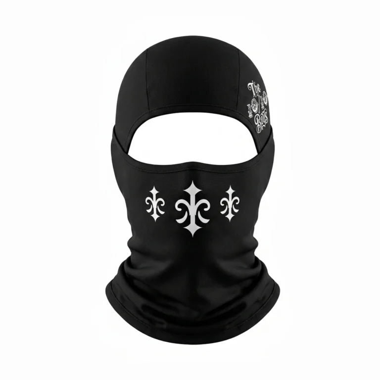 The 10/10 Boys Bally 03 — front view with fleur-de-lis crown and 10/10 Boys detailing