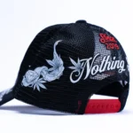 10/10 Boys Angel Hat trucker cap with angel artwork and red embroidery