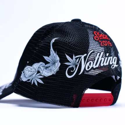 10/10 Boys Angel Hat trucker cap with angel artwork and red embroidery