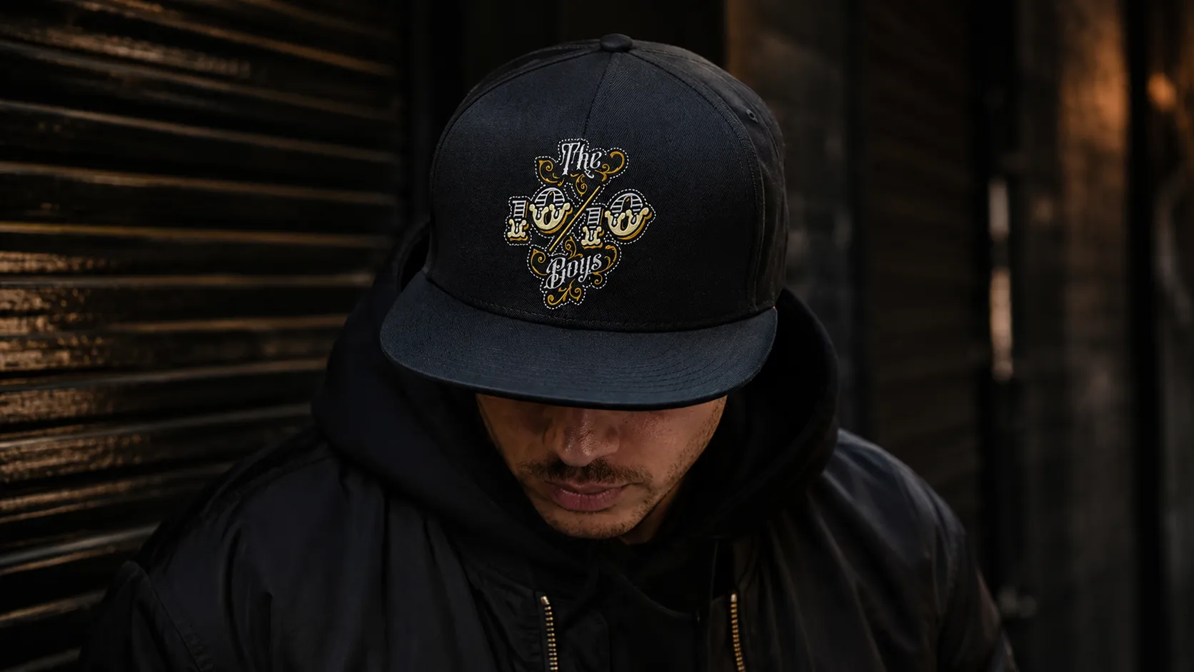 The 10/10 Boys official streetwear detail highlighting quality and authenticity