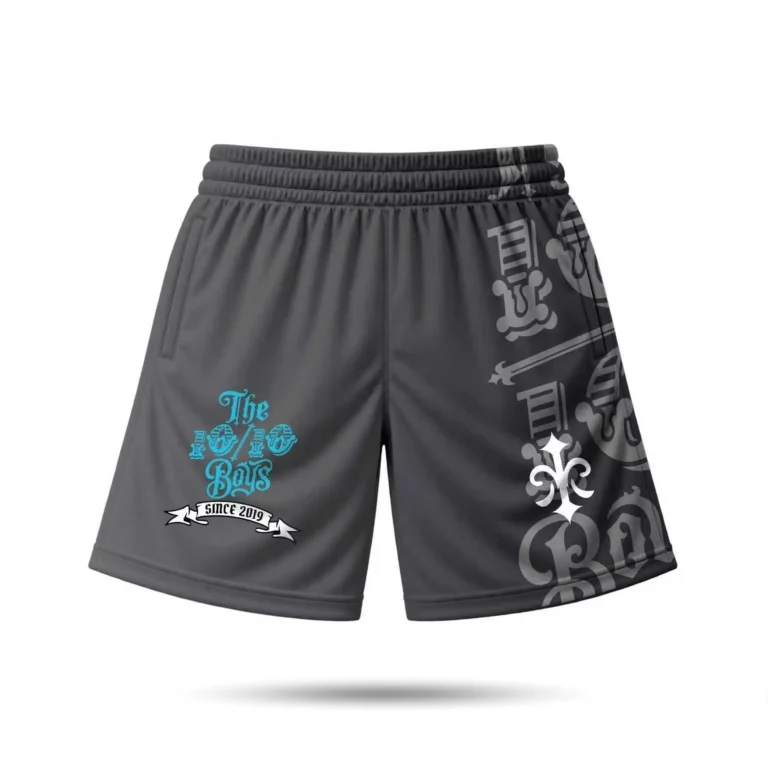 Active Set 2 Toned grey shorts – front