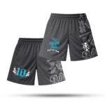 Active Set 2 Toned grey shorts – front and back