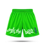 California's Finest green shorts - back