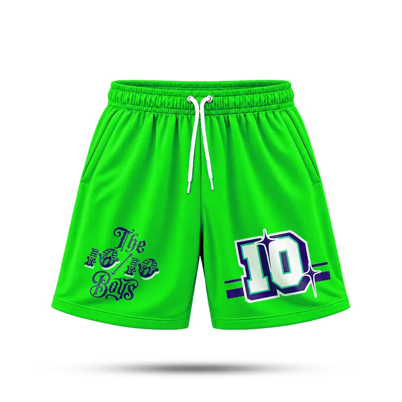 californias-finest-shorts-green-front California's Finest green shorts - front