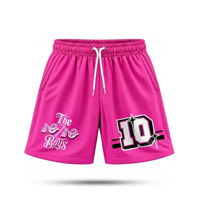 California's Finest pink shorts - front